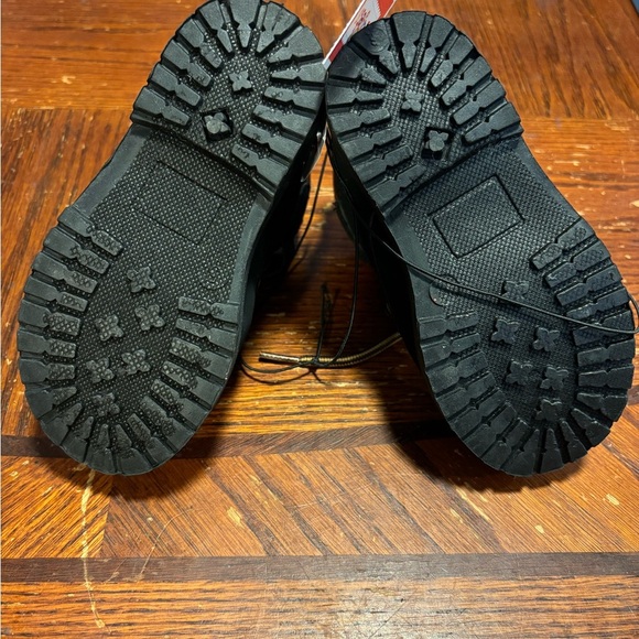 Kidgets Toddler Boys Hiker Work Boot Black - Picture 4 of 5